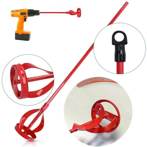 Red drill mixer - mixer, paddle