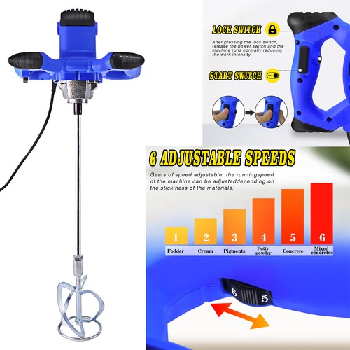 Electric gear mixing drill - electric,