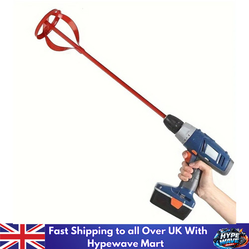 Red drill paint pot plaster - drill,
